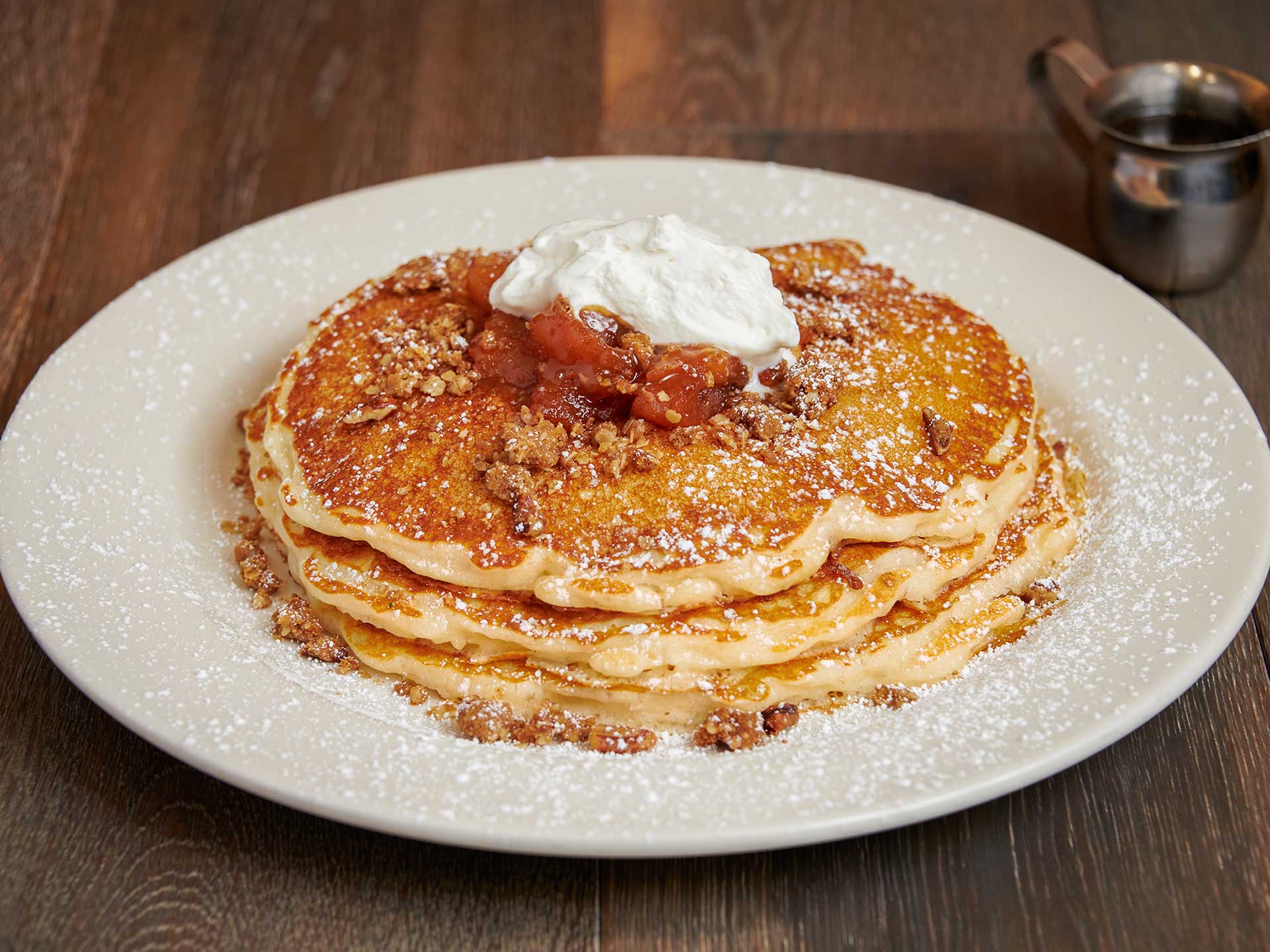 Caramel Apple Pancakes