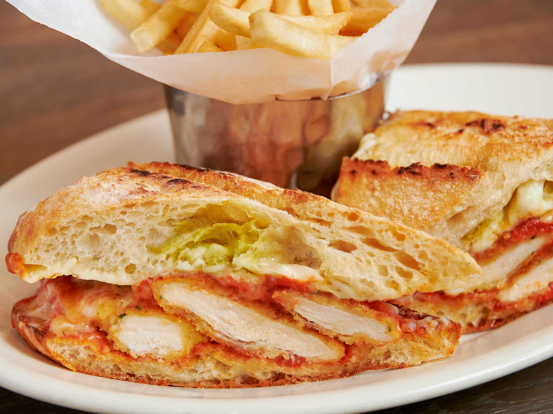 Chicken Parmesan Sandwich