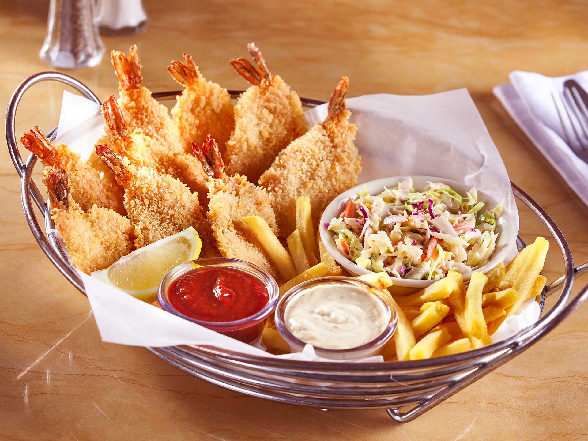 Fried Shrimp Platter