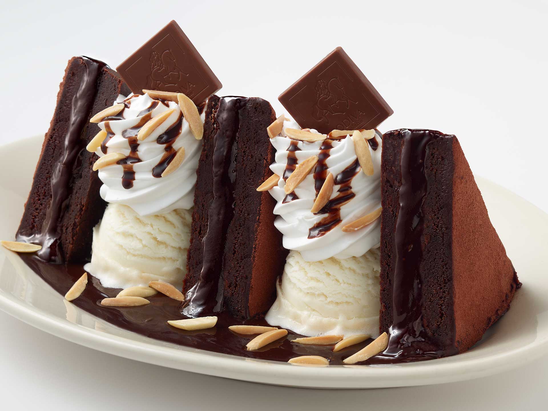 Godiva® Chocolate Brownie Sundae