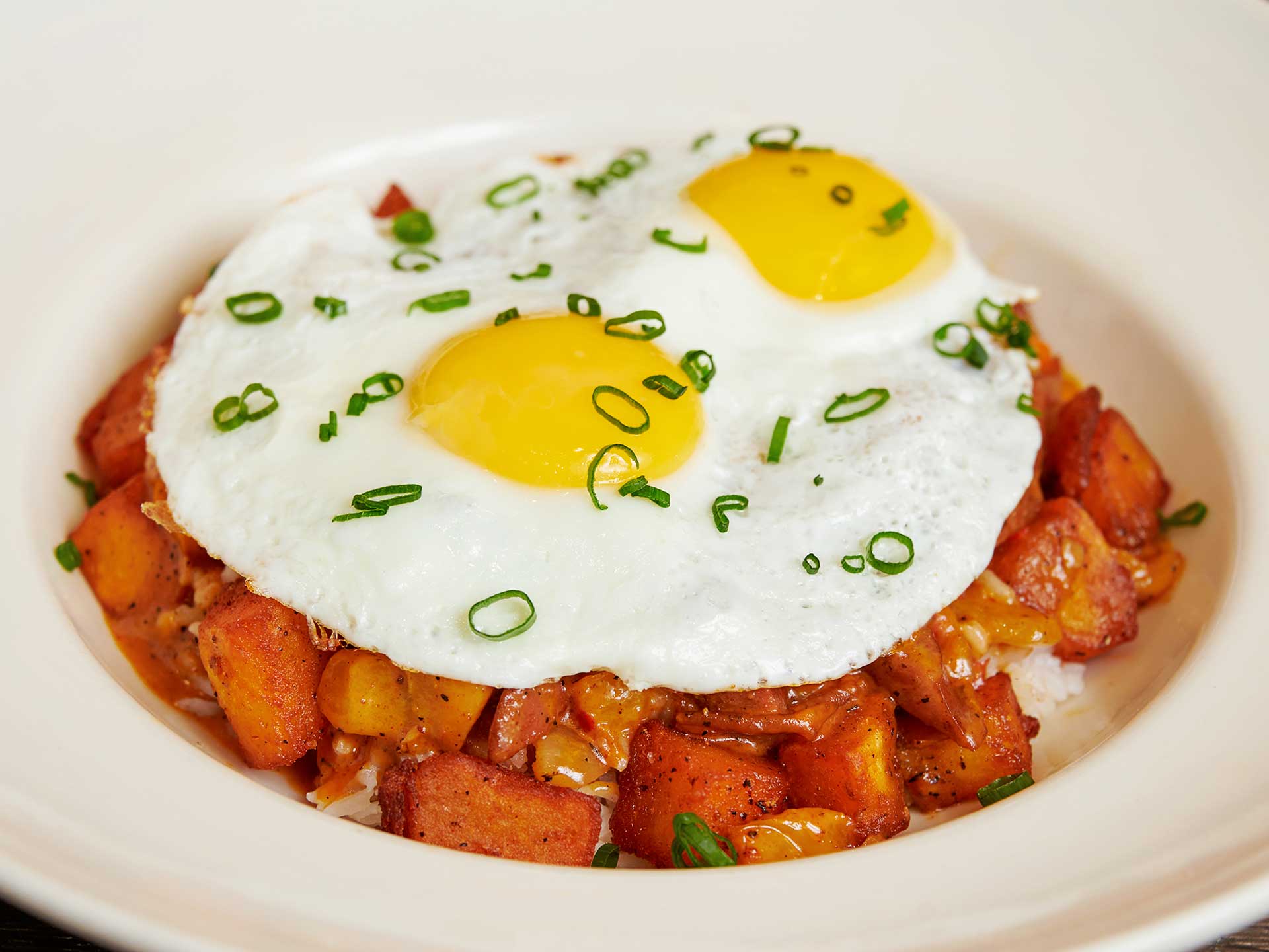 Jambalaya Hash & Eggs