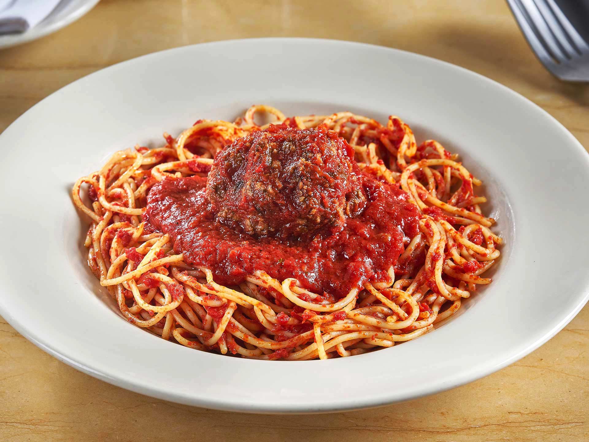 Kids' Spaghetti with Meatball