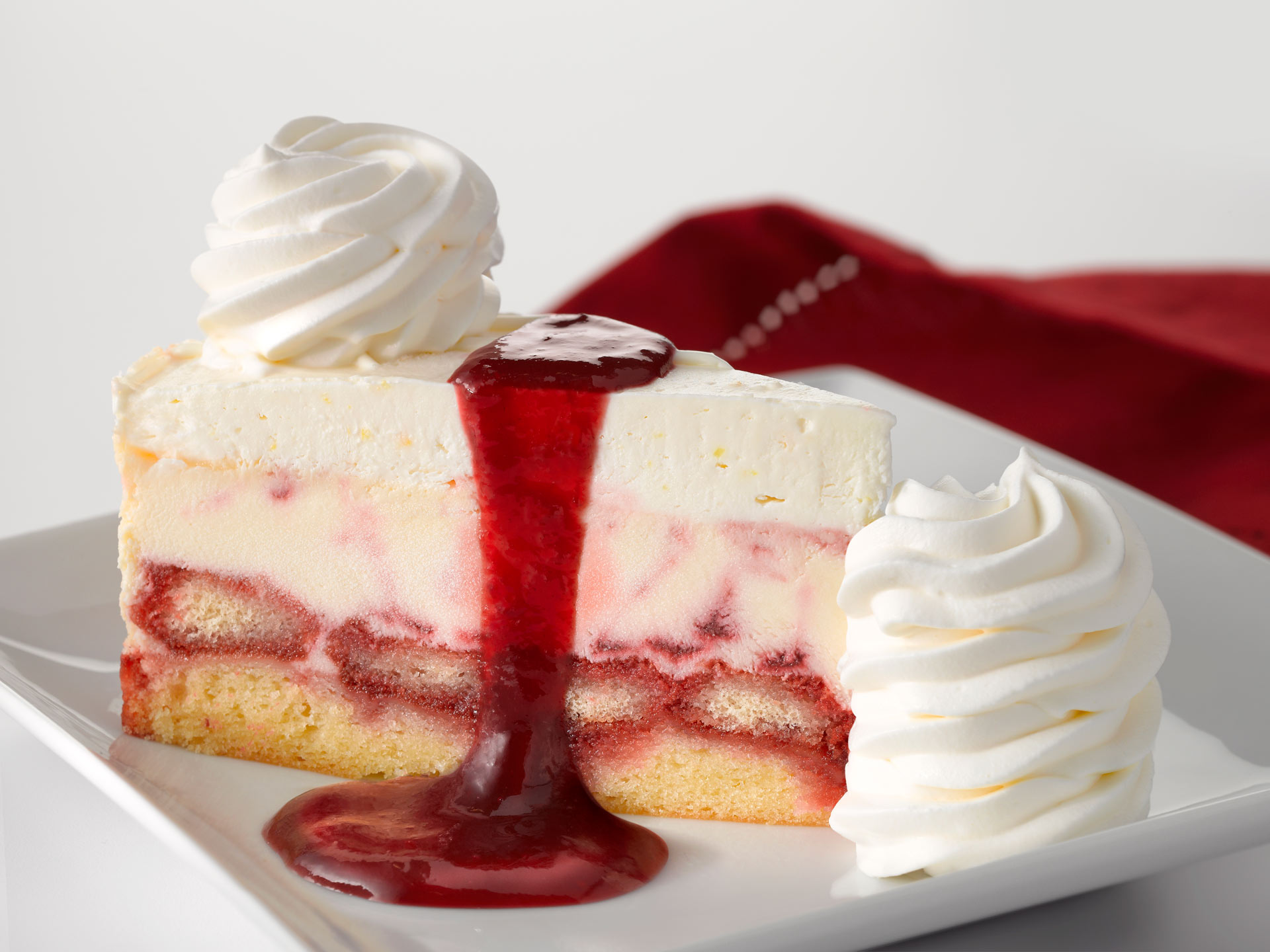 Lemon Raspberry Cream Cheesecake