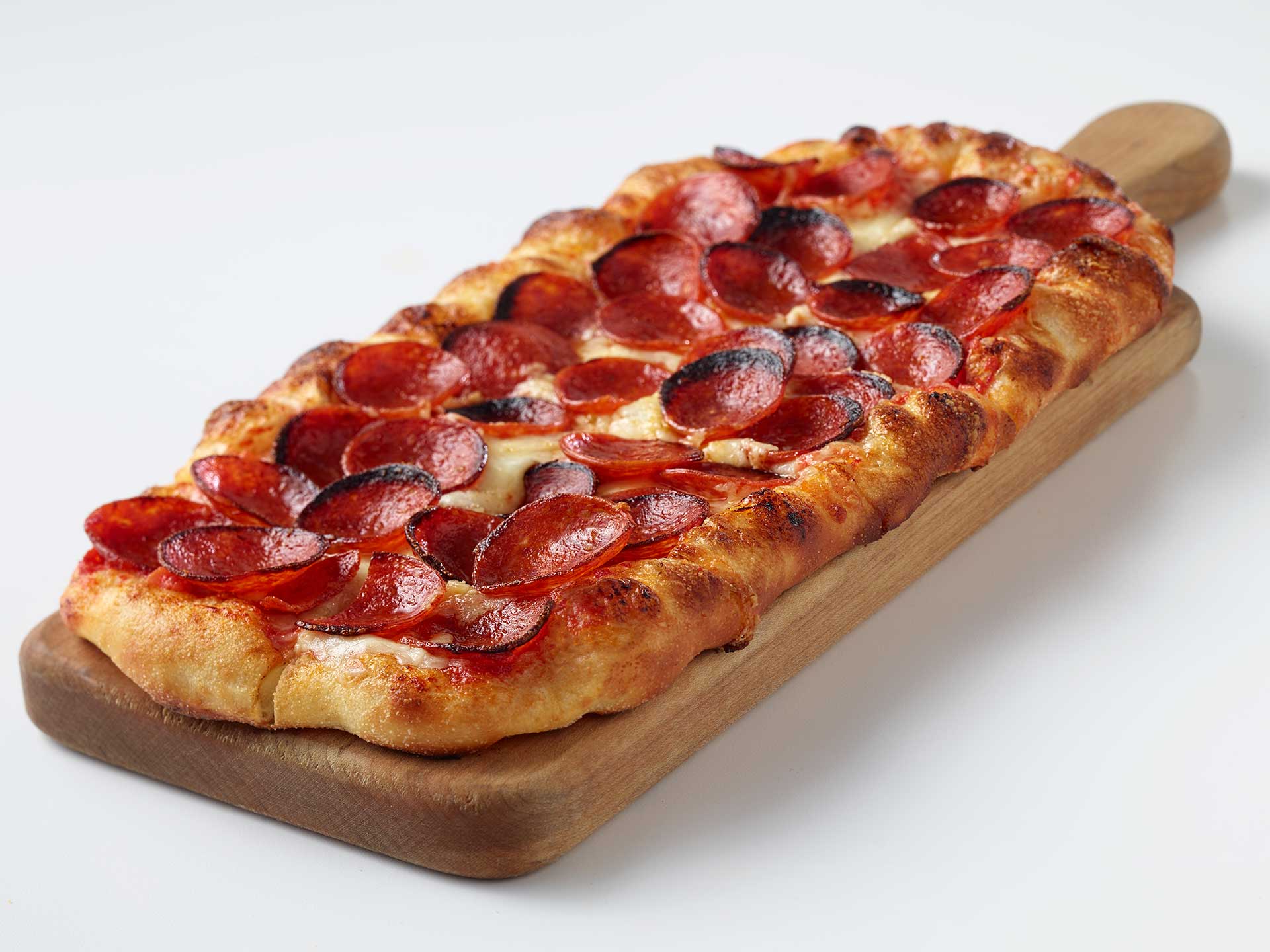 Pepperoni Flatbread Pizza