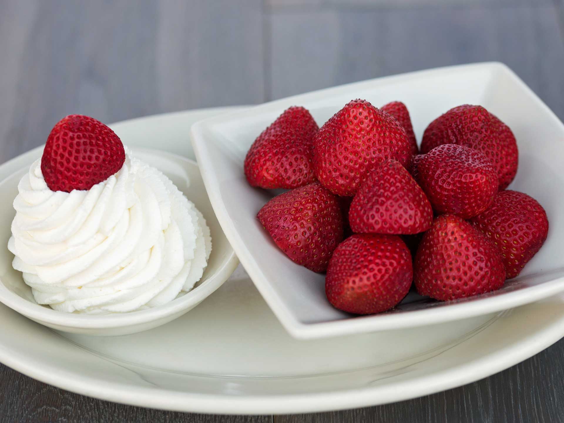 Bowl of Fresh Strawberries