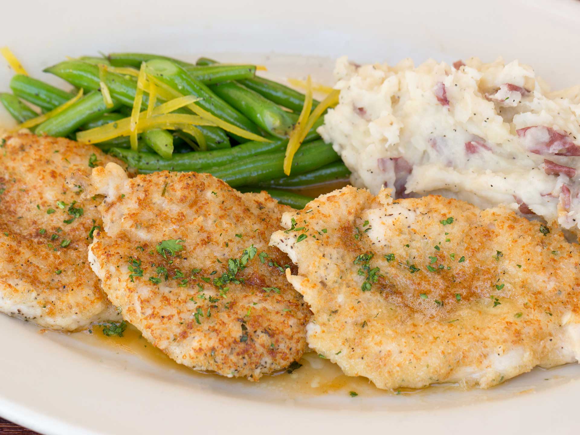 Parmesan-Herb Crusted Chicken