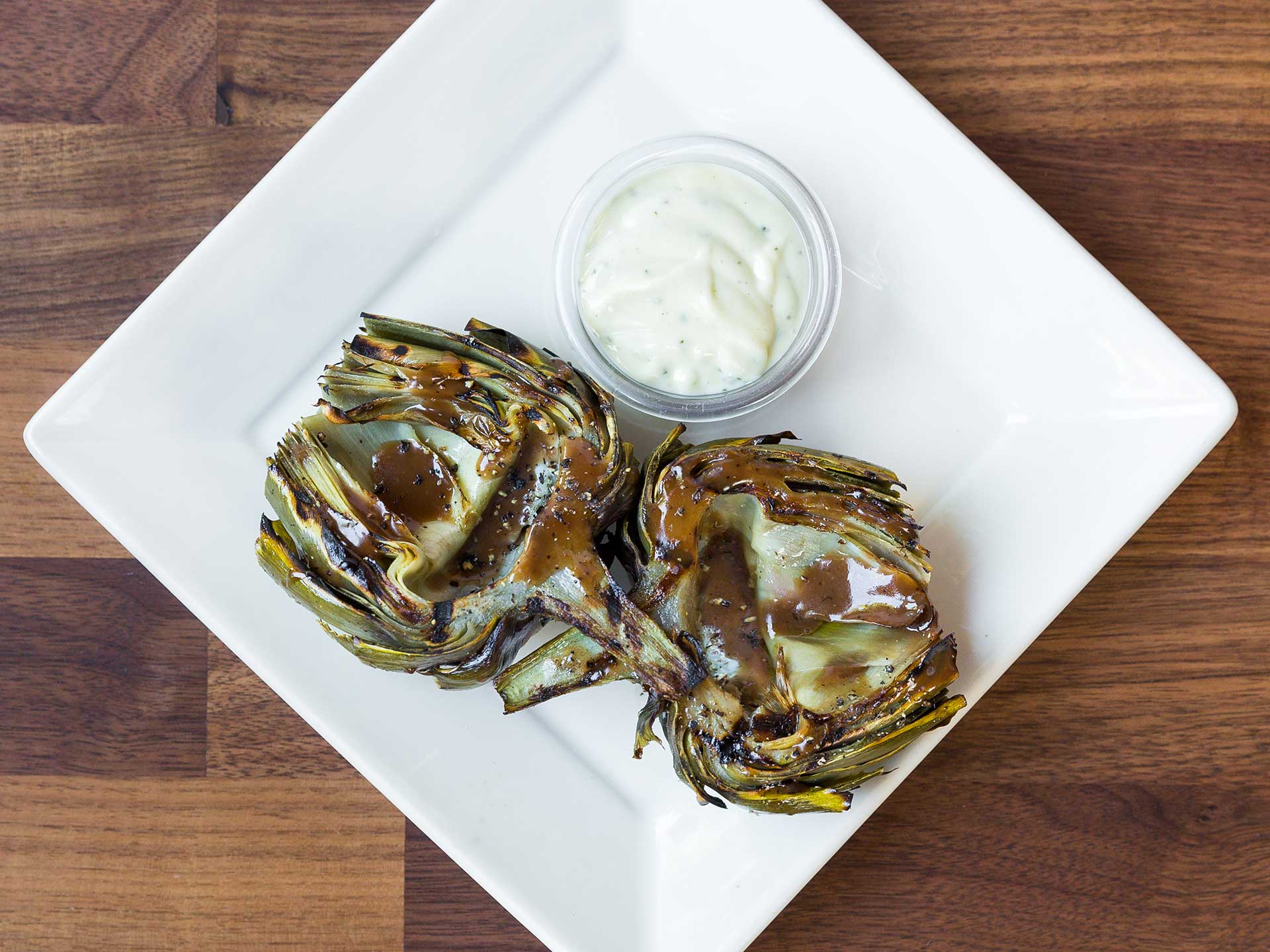 SkinnyLicious® Grilled Artichoke