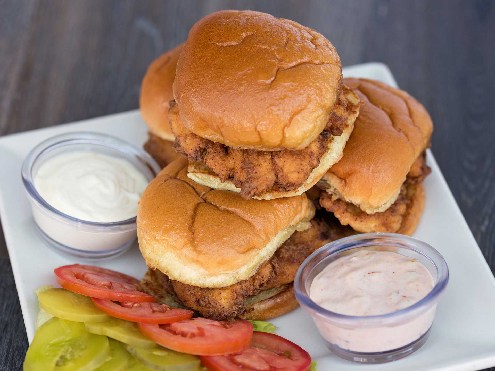 Southern Fried Chicken Sliders