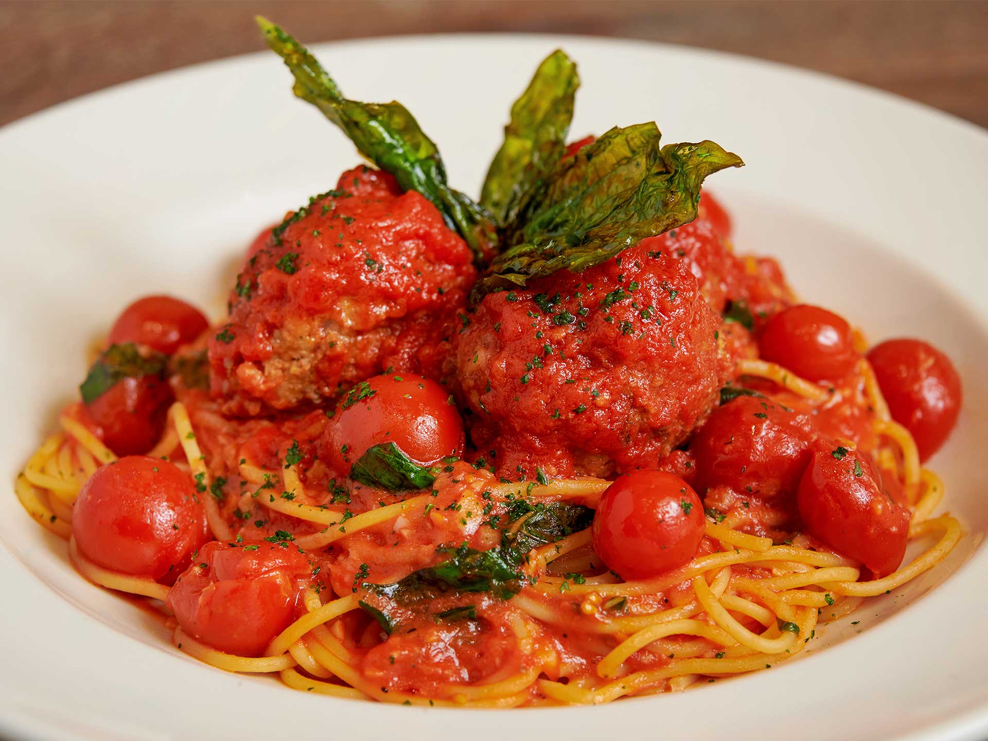 Spaghetti and Meatballs